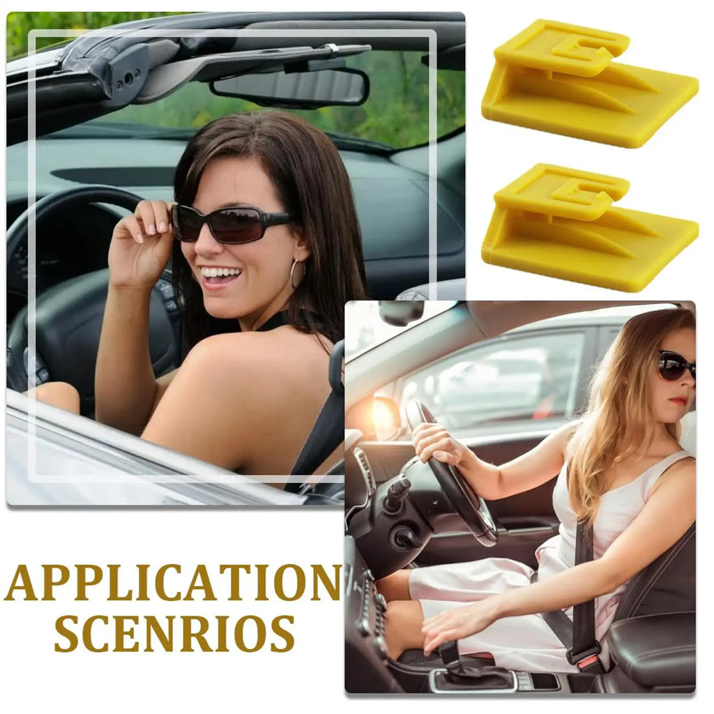 Car Electronic Toll Pass Support Adhesive Windshield Pass Clip Holder Vehicle ETC Accessories for Secure Toll Pass Placement