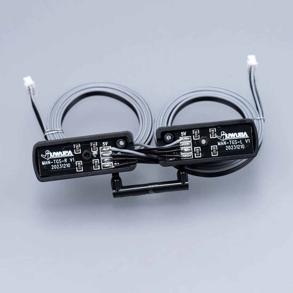 RC Accessories A Pair of 5V LED Plastic Tail Light Rear Lamp for 1/14 DIY TAMIYAYA Remote Control Tractor Truck Model Tipper Car