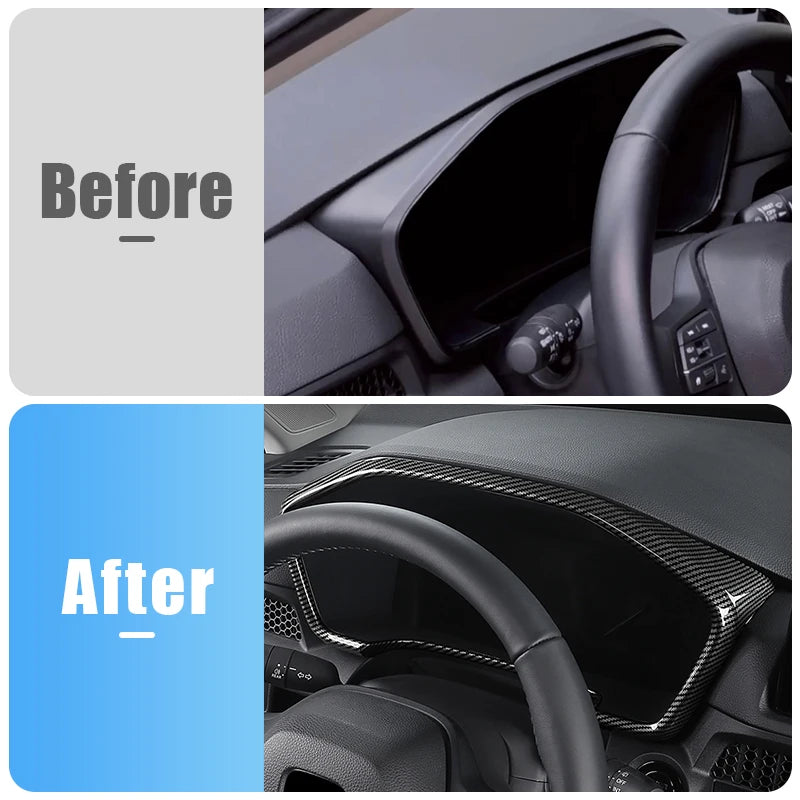 Car Accessories For Honda CR-V 6th Gen 2023 2024 2025 CRV Hybrid Dashboard Dash Board Frame Cover Case Trim Decoration Sticker