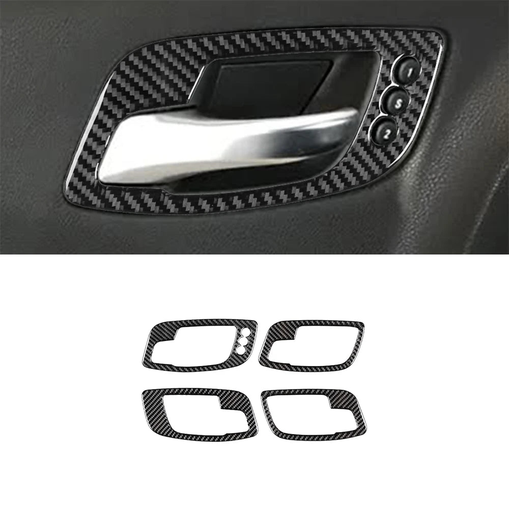 Door Inner Bowl Decorate Cover Sticker Trim Car Interior Accessories for Charger 2015 2016 2017 2018 2019 2020 2021 2022 2023