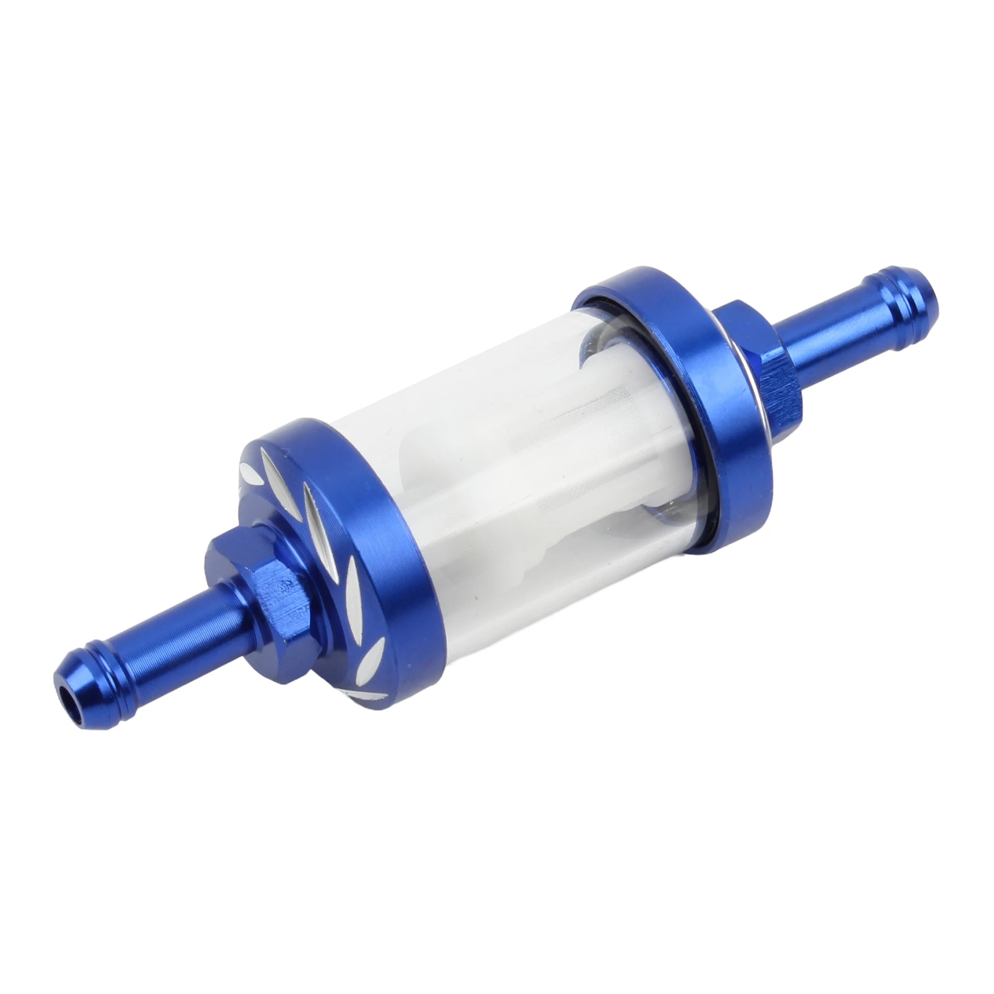 Motorcycle Engine Fuel Filter CNC Aluminum Alloy Glass Gas Fuel for Enduro Dirt Bike Motocross 125 140 150 160cc CRF70 90 110