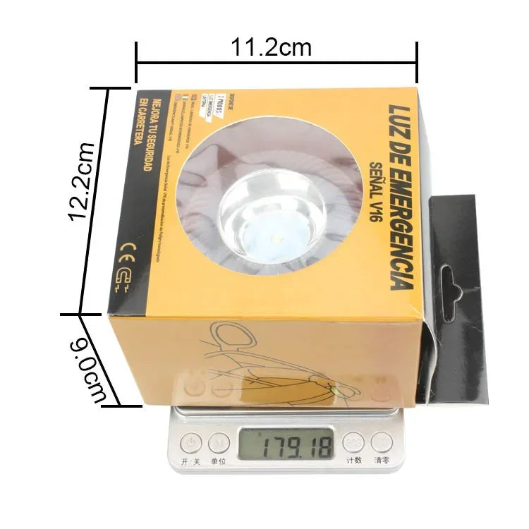 2026 LED Car Emergency Light Approved by DGT with Geolocation Tracker for Quick And Efficient Position Light 360 Degree Vision