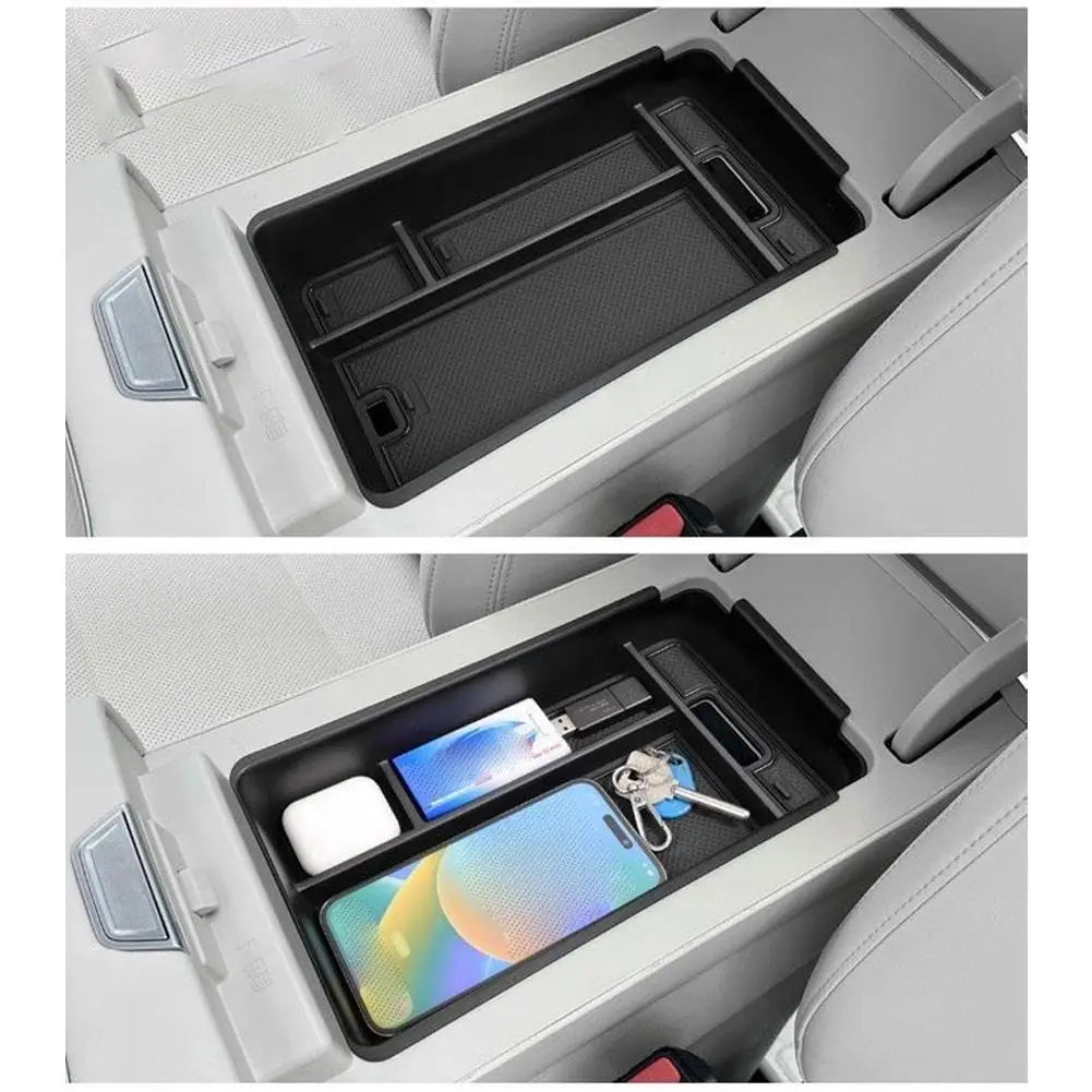 Car Central Console Armrest Storage Box Container Organizer Holder Tray For Haval H6 4rd 2025 2026 Car Accessories