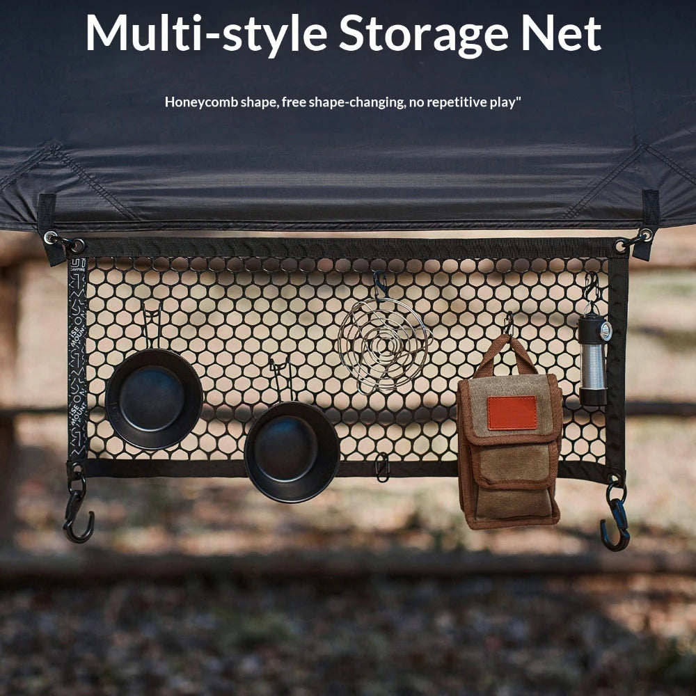 Boot Organiser for Car Accessories Auto Storage Net Organizer Interior Travel Gadgets Outdoor Hanging Fixed Camping Luggage Bag