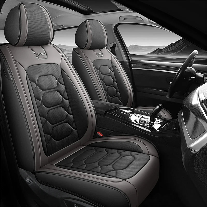 Full Coverage Universal Pu Leather Car Seat Covers for AUDI Q5 Q2 Q3 Q6 Q7 Q8 S1 S4 S5 S6 SQ5 RS3 RS4 RS5 RS6 TT Car Accessories