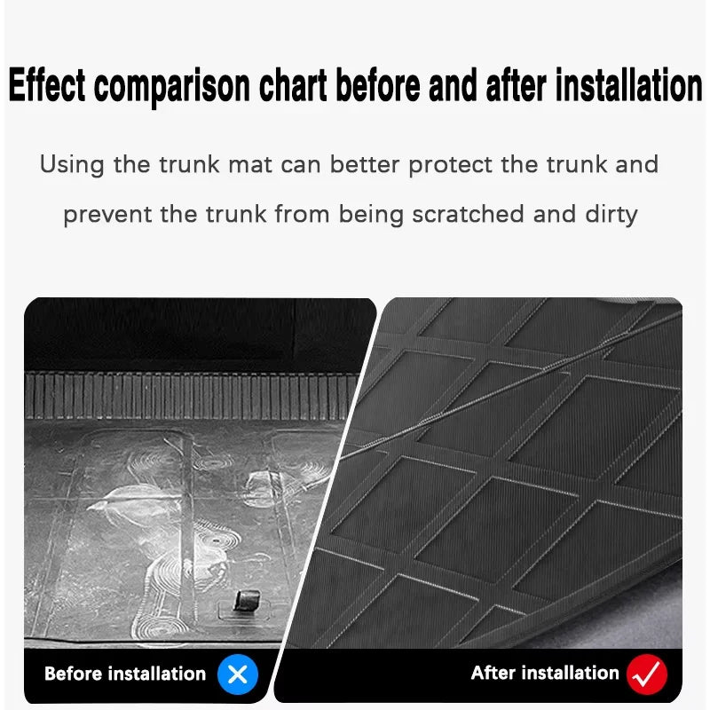 For Kia Sorento UM MK3 KX4 Accessories 2015 2016 2017 2018 2019 2020 Car Trunk Pads Cargo Liner Anti Dirty Mat Auto Accessories