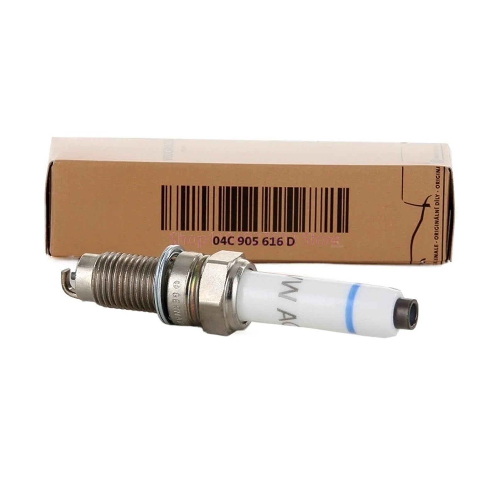 4Pcs Normal Spark Plug 04C905616D for Volkswagen VW Golf Jetta Polo Vento SKODA Yeti Fabia Citigo Rapid SEAT Ibiza Leon Arona