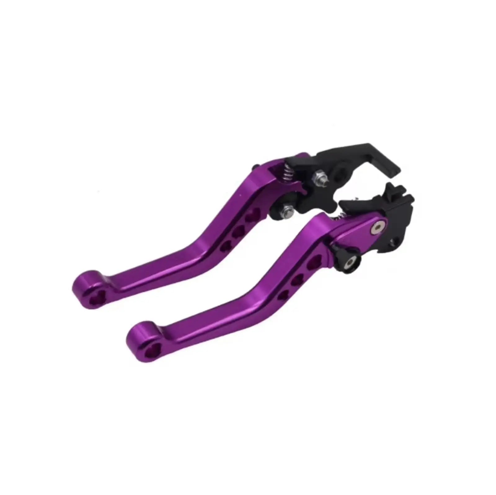 Motorcycle Modified Double Disc Brake Levers, Adjustable for Electric Vehicles, Front & Rear Disc Brake Clutch Brake Rods