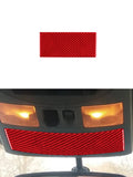 Carbon Fiber Red Sticker Car Interior Accessories For Nissan Quest 2004 2005 2006 Center Control Panel Dashboard Decorative Trim