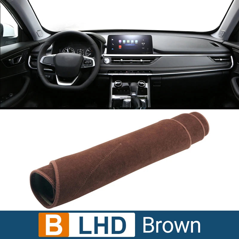 Car Accessories For Chery Tiggo 8 Pro 2019 2020 2021 2022 2023 Dashboard Cover Avoid Light Pad Anti-UV Carpets Non-Slip Mat