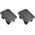 Truck Rear Bed Rail Stake Pocket Cover Stake Pocket Covers For Dodge Ram 1500 2019-2023