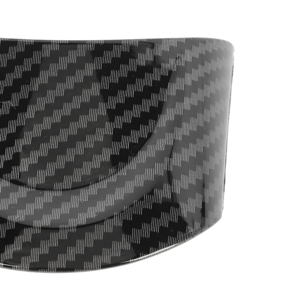Car Steering Wheel Cover Trim Accessory Carbon Fiber Style Replacement for Clubvan Crossover Cooper Car Accessories