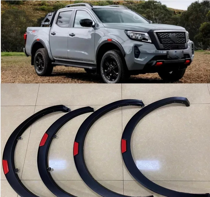 DUKE4WD Cubierta de placa de guardabarros lateral para Nissan Navara Np300 2016-2020, accesorios exteriores para automóviles