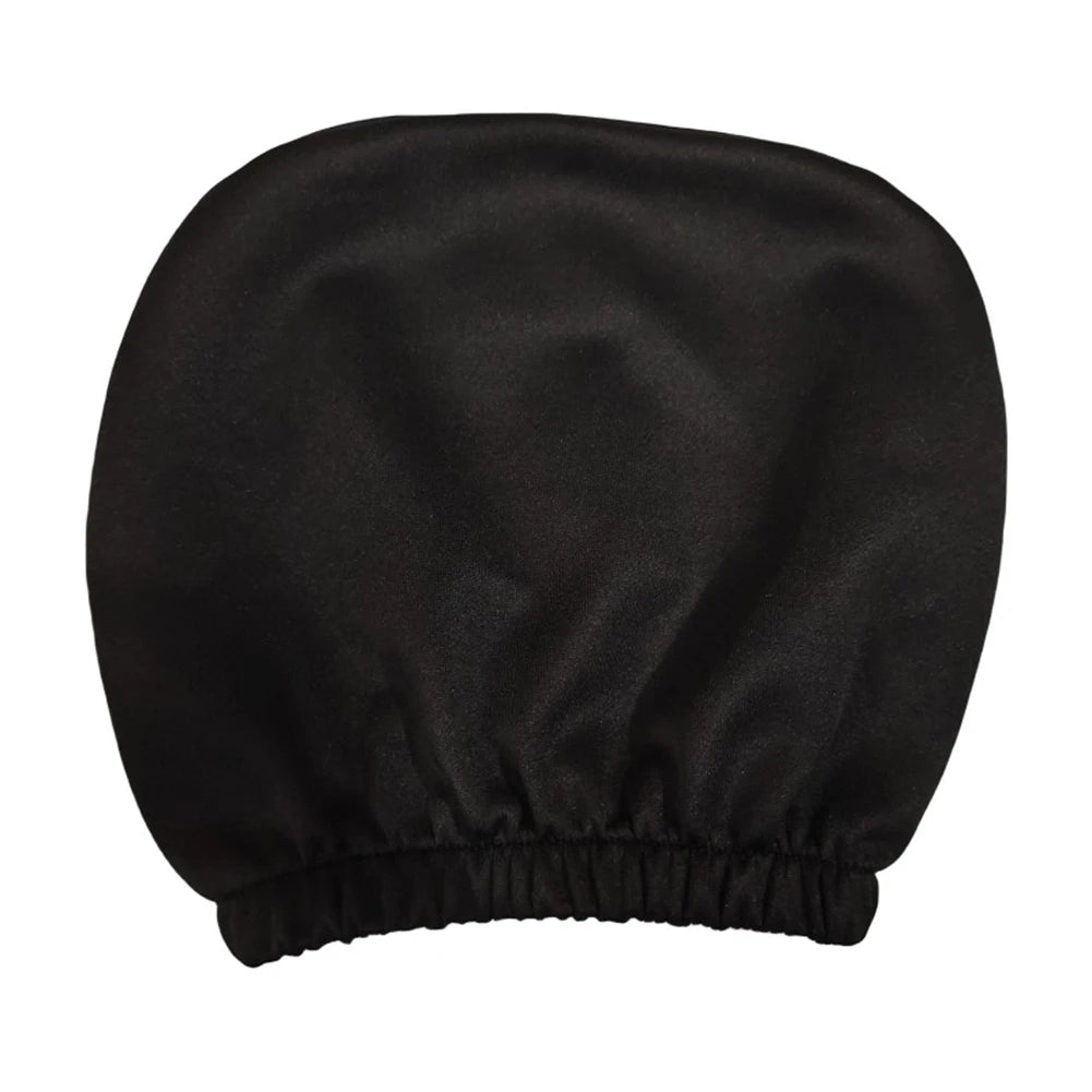1pc Car Seats cover in Style Black Premium Cloth Headrest Cover for Car  Truck  SUV  Auto Universal Fit  Set of 1