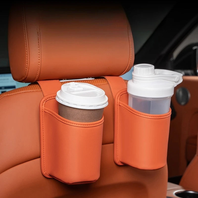 Car Door Side Storage Box & Multifunctional Seat Back Organizer - Cup Holder & Beverage Bag for Car Interior