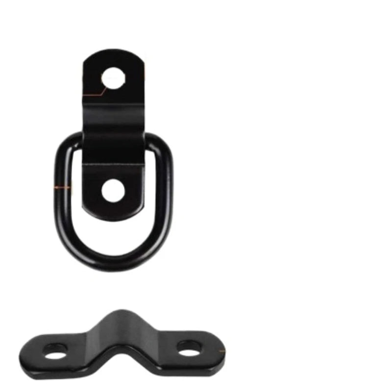 Car trunk D-type pull ring pickup truck rear bucket fixed reinforcement automotive parts Exterior Interior Accessories