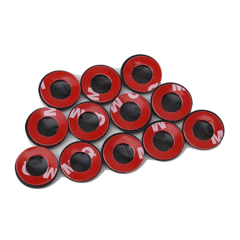 12PCS Car Interior Accessories Door Lock Screw Protector Covers Trim Decor F19A