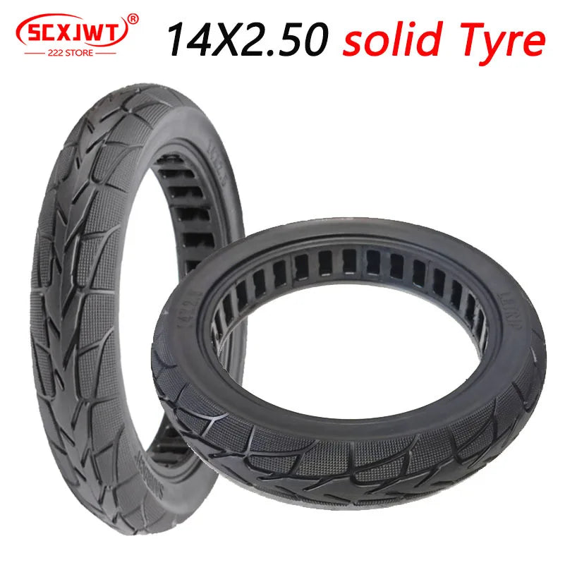 14 Inch14X2.50 solid Tyre  for Electric Vehicle 2.50-10 2.75-10 High-quality Wear-resistant Tire