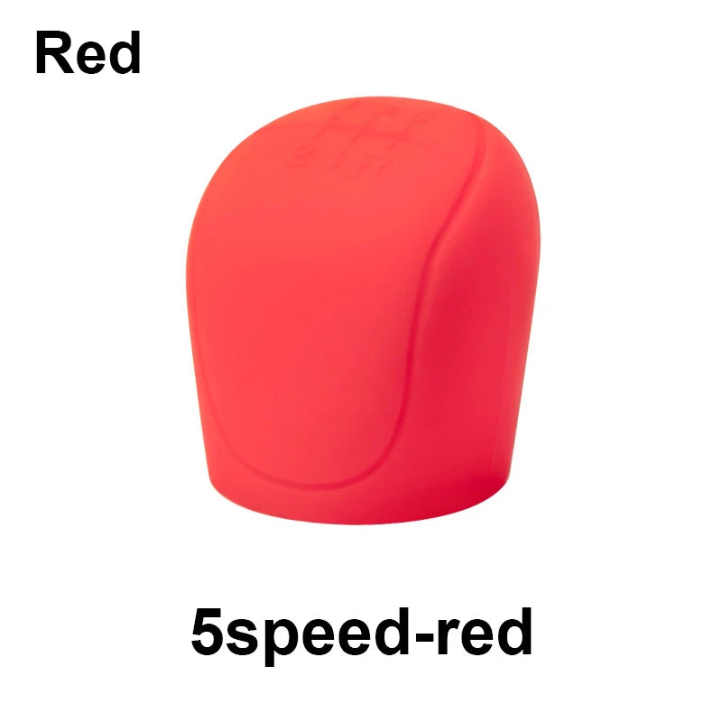 1PC Manual 5/6-speed Car Interior Accessories Car Silicone Gear Shift Knob Cover Shift Non-Slip Car Interior Accessories