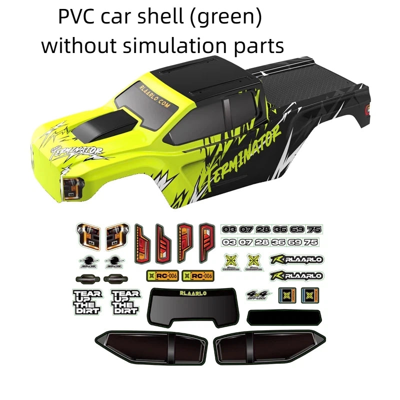 Accesorios originales de Terminator, piezas de simulación de carrocería, amortiguadores, neumáticos, bujes de rueda, soportes de servo, CVD, etc.