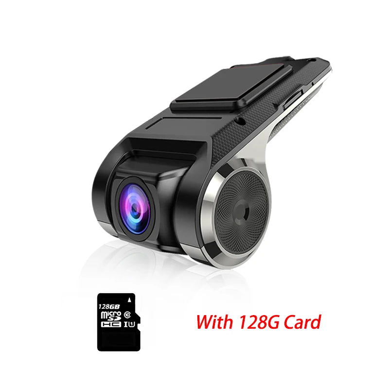 Full HD 1080P Car DVR USB ADAS Dash Cam For Car DVD Android Player Navigation Head Unit/Auto Audio Voice Alarm LDWS G-Shock