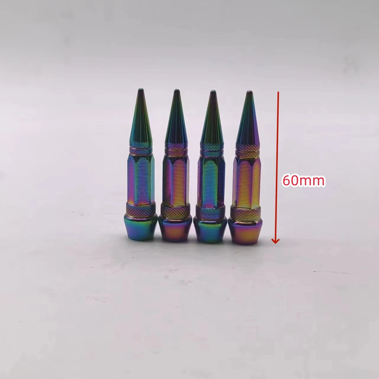 4pcs Aluminum Or Plastic Car Motorcycle Bike Truck Wheel Tire Valve Dustproof Valve-cap Cover Rim Valve Stem Cap Tornasol color