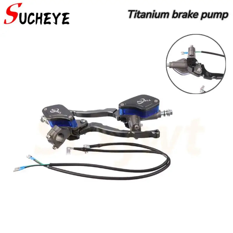 Electric vehicle accessories Motorcycle modification Disc brake Upper pump Left and right front and rear brakes Oil pump