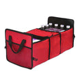 Collapsible Car Rear Boot Trunk Tidy Organizer Cooler Bag Seat Universal Grocery Storage Box Net Organiser Foldable Car-Styling