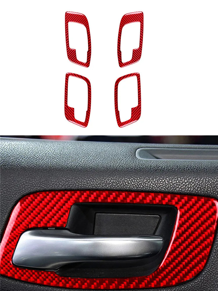 Car Interior Accessories For Dodge Charger 2011 2012 2013 2014 Carbon Fiber Decorative Stickers Dashboard Speedometer Cover Trim