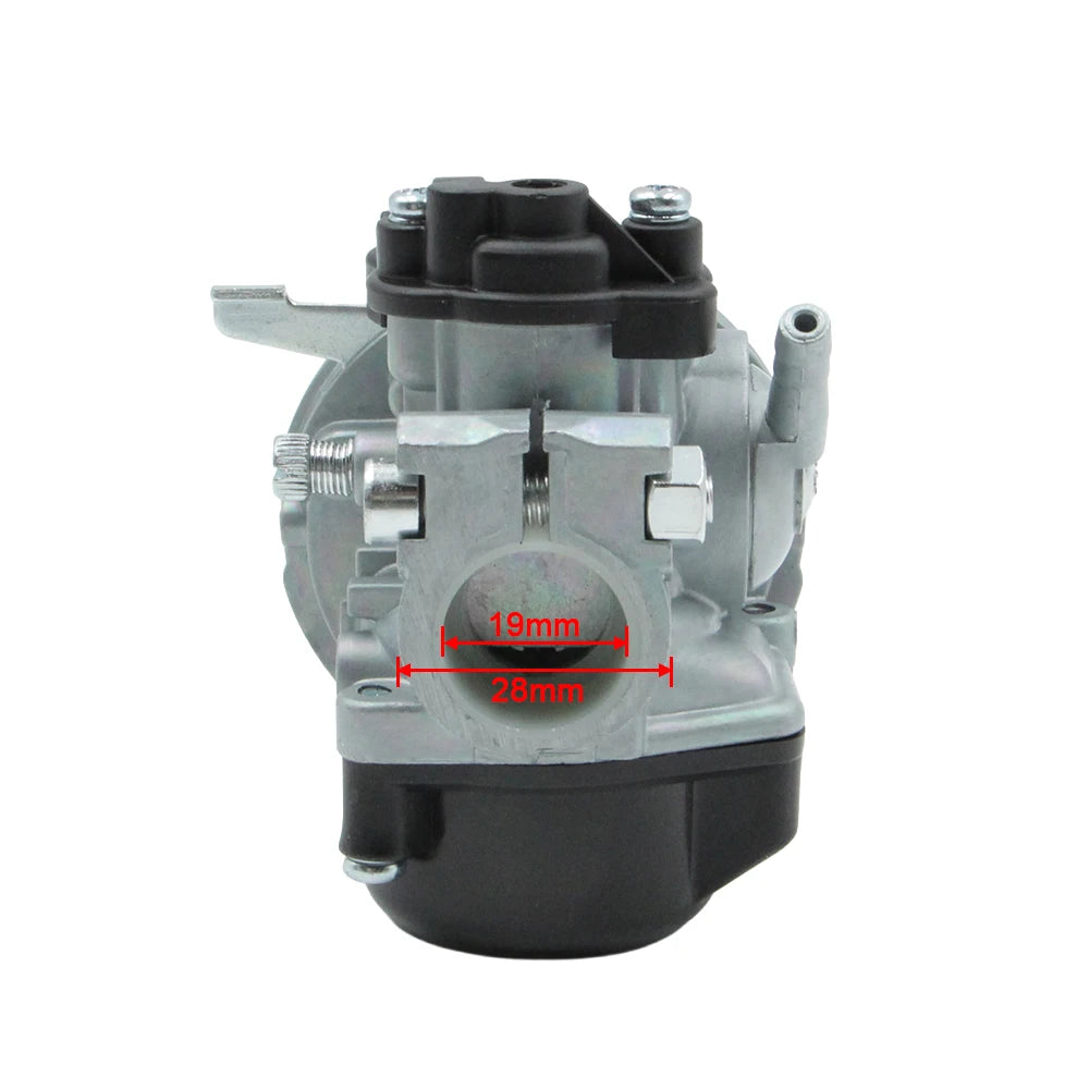 Carb Carburetor 58mm Air Filter For 50 60 80cc Motorized Bicycle 47cc 49cc 2-Stroke Engine Mini Moto Pocket Bike ATV Quad