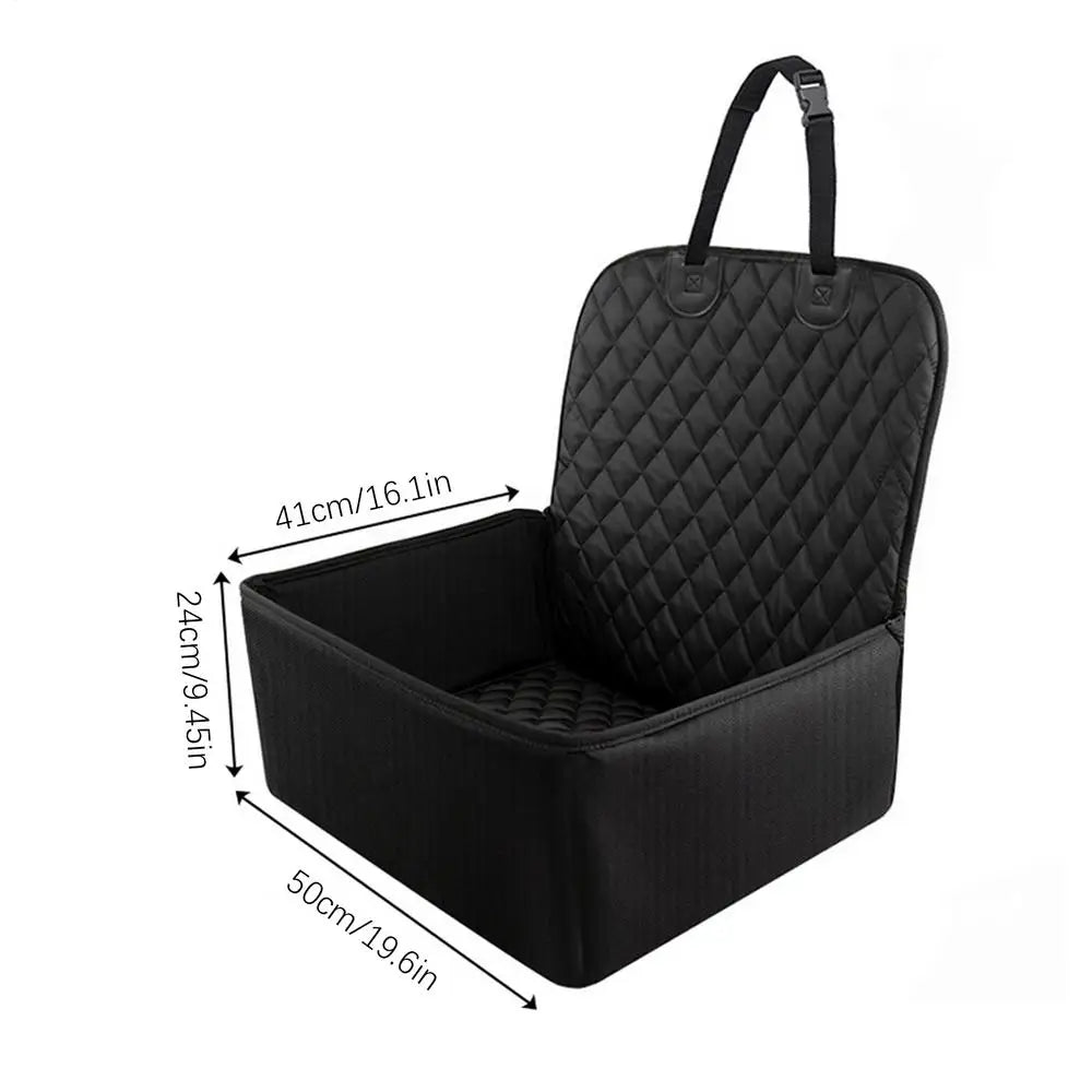 Pet Safety Car Seat Cushion Car Front And Rear Pet Carrier Mat Car Travel Dog Bed for Bed Barrier Backseat Truck
