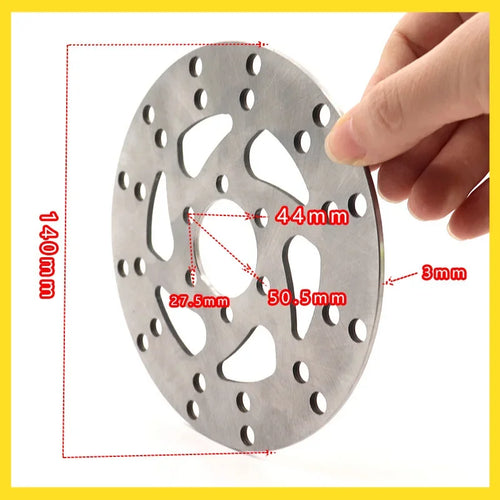 140mm/168mm Front and Rear Brake Discs Of Electric Vehicles  Hydraulic for Citycoco  Scooter Accessories Parts