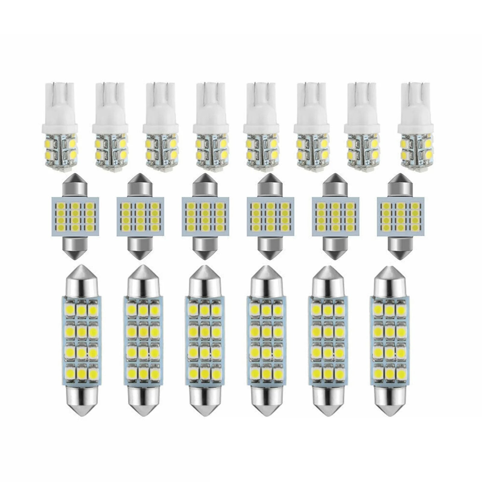 Car Led Bulb Led Combination Set for Car Interior/Indoor Map Dome/ Trunk / License Lights