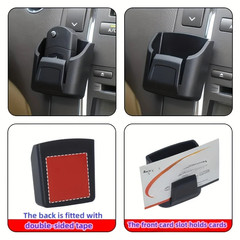 Car Key Organizer, Suitable for Car Keys and Cards Storage, Dashboard Remote Control Box