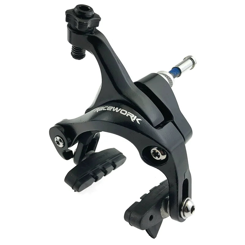 RACEWORK Road Bike C Brake Dual Pivot Brake Aluminum Side Pull Rim Caliper With Brake Pads For Road Folding Bicycle Caliper