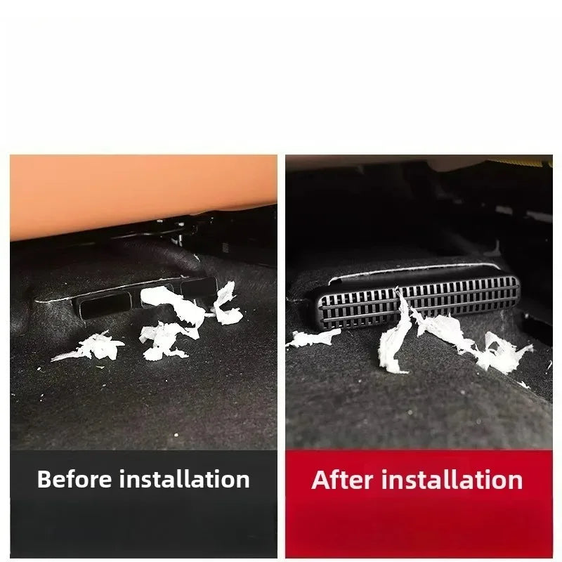 Car Accessories 2Pcs Car Rear Seat Air for SEAT Arona VW  Vent Outlet Cove Seat IBIZA VW POLO AW MK6 TAIGO