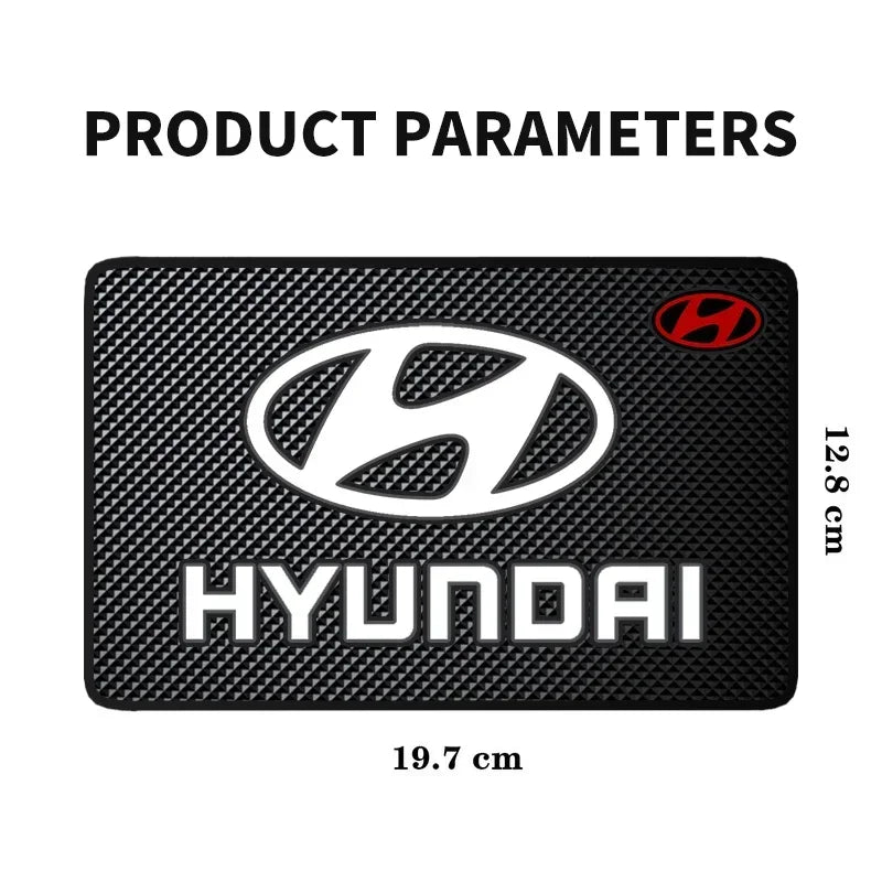 Car Interior Accessories Anti-Slip Mat Auto Non-Slip Pads For Hyundai Tucson Accent Elantra Santa fe I20 I30 I40 ix25 ix35