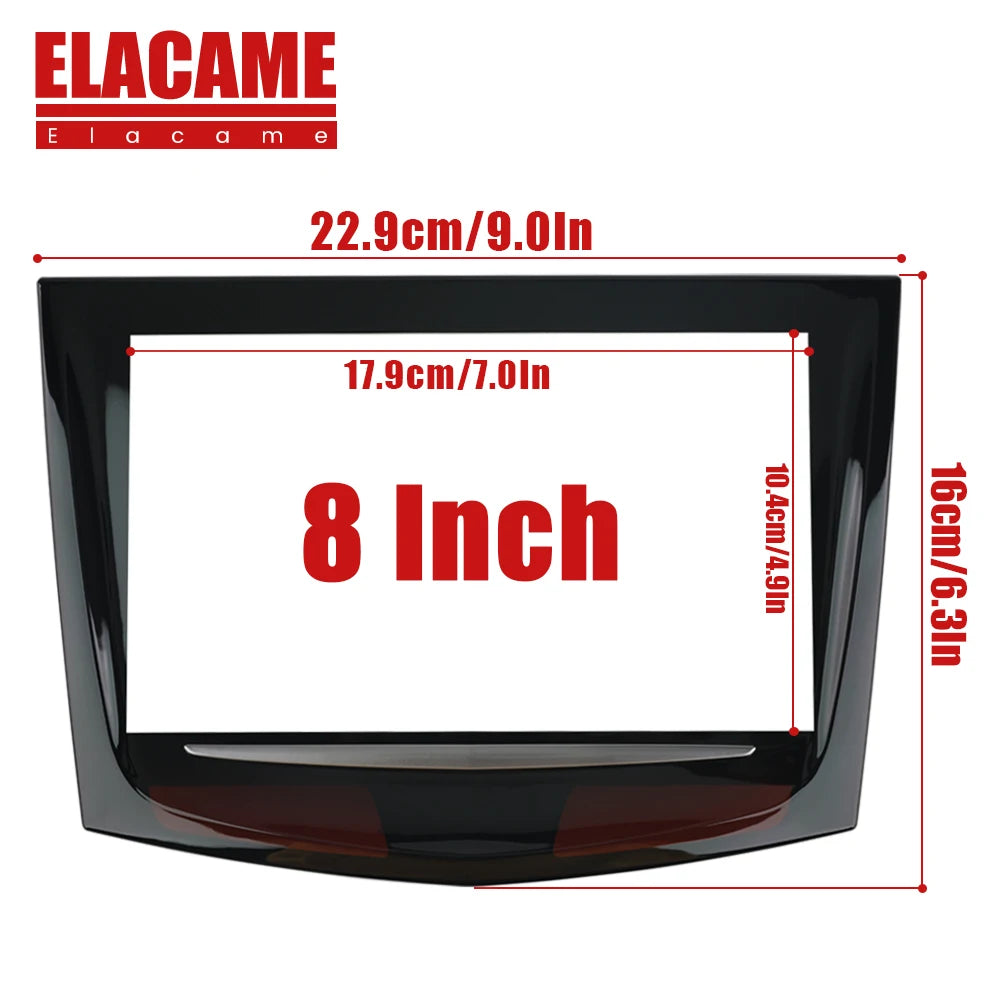 Car Touch Screen Digitizer For 2013-2017 Year Cadillac ATS CTS SRX XTS CUE DVD Radio Navigation Replacement Panel