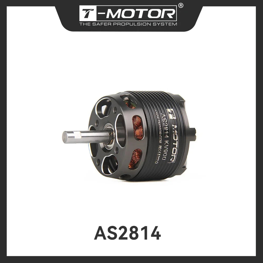 T-MOTOR AS2814 2-4S KV900 KV1050 KV1200 KV2000 Long Shaft 3D F3A Airplane Power