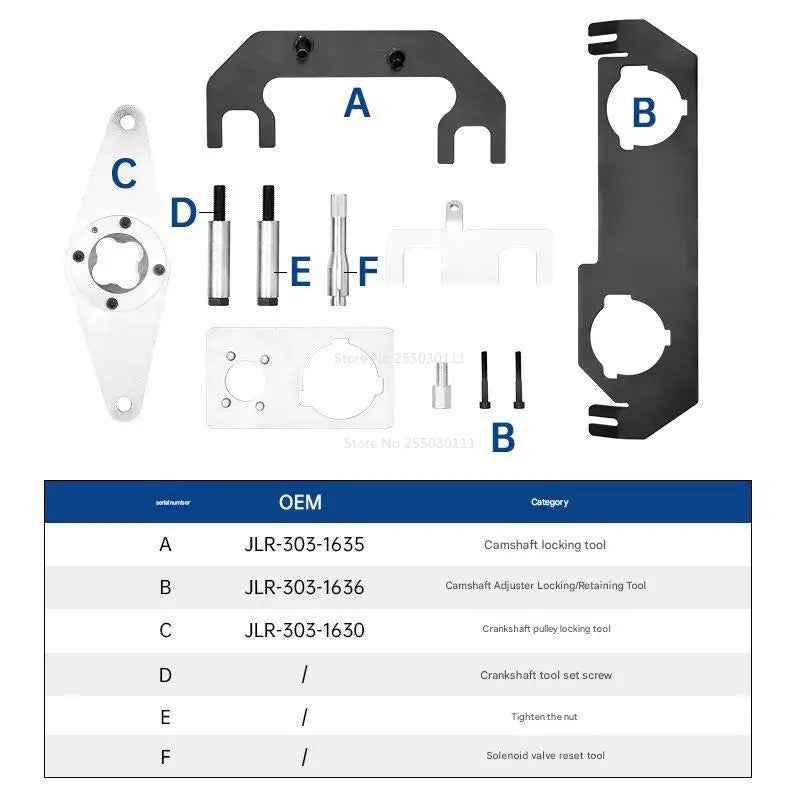 Engine Timing Tool Engine Chain Drive Timing Kit For Land Rover 2.0T PT204 AJ200