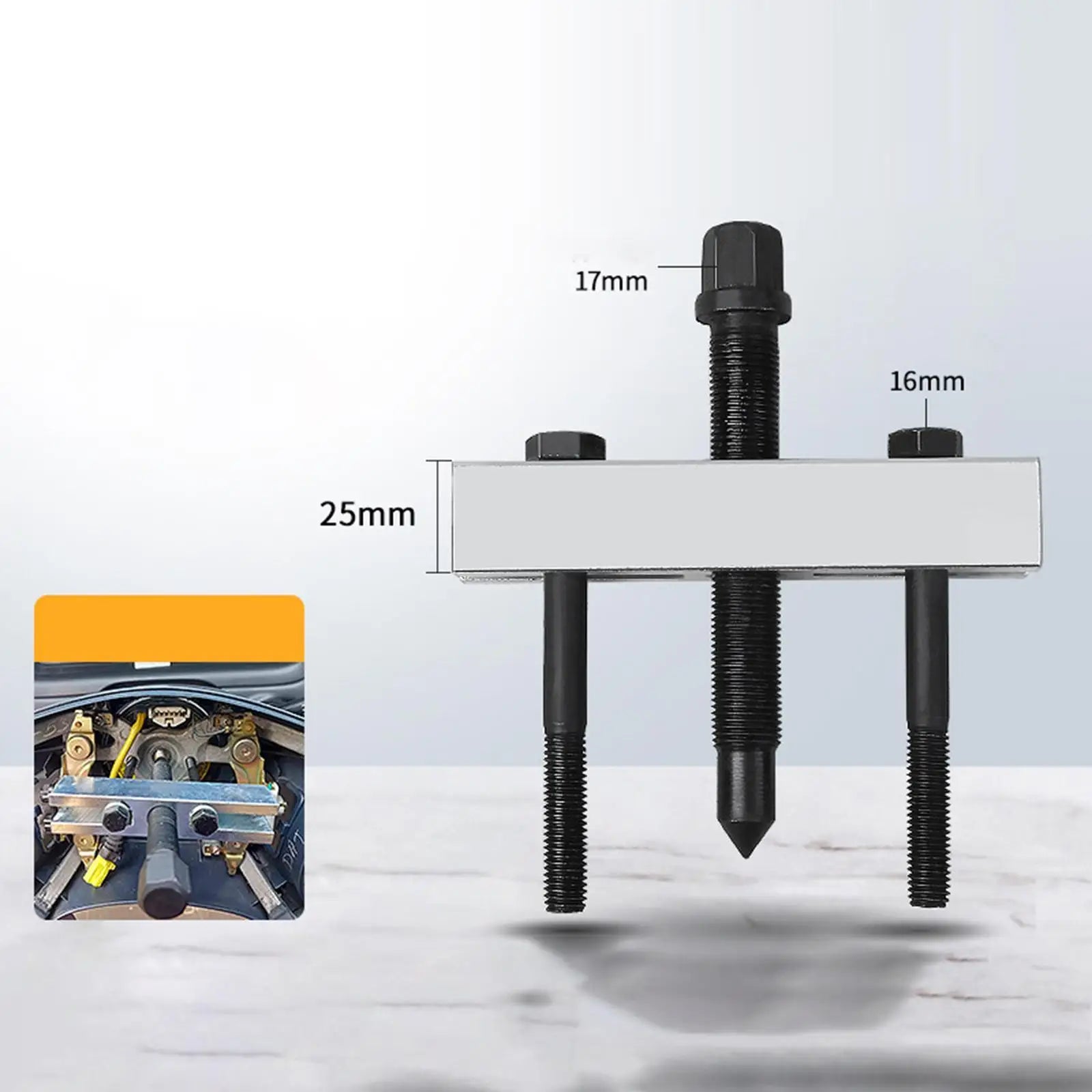 Crankshaft Pulley Puller Professional Gear Puller Bearing Remover Practical Bearing Puller for Car Truck Repair Gadgets