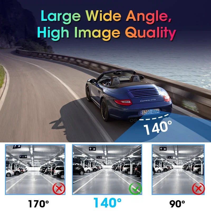AHD 1080P Rear View Camera Fisheye Lens For DVR Dash Cam Car Radio MP5 Night Vision Reverse Camera 4 pin Waterproof NTSC PAL TVI