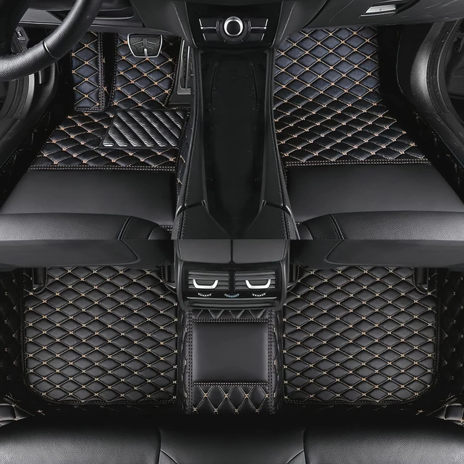 Car Floor Mats For MG eHS  2020 2021 2022 2023 2024 2025 2026 Waterproof Full Set Floor Mats For Cars Accessories