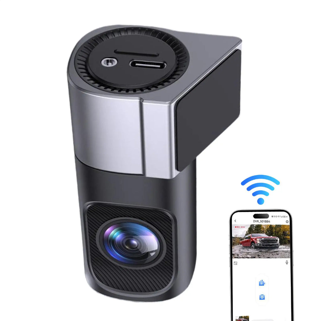 Dash Cam Driving Recorder with Wi-Fi Loop Recording Night Vision Wide Viewing Car Camera Drive Recorder For Trailer RV Truck