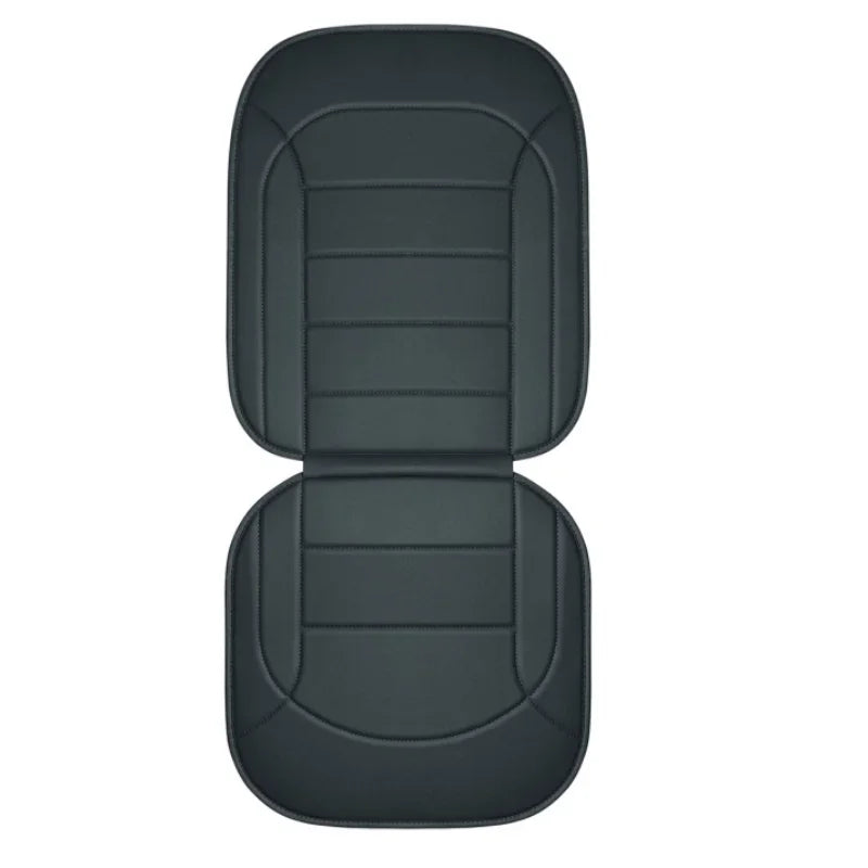Car Front Seat Cushion  Leather Integrated Seat Cover All Seasons Universal  Fits Most Cars（18*40inch）
