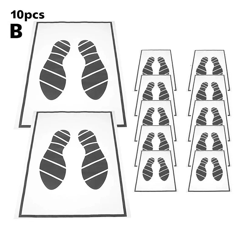 10/25Pcs Disposable Paper Foot Mats Portable Vehicle Foot Pads Folding Floor Mats Car Foot Pad Car Interior Accessories