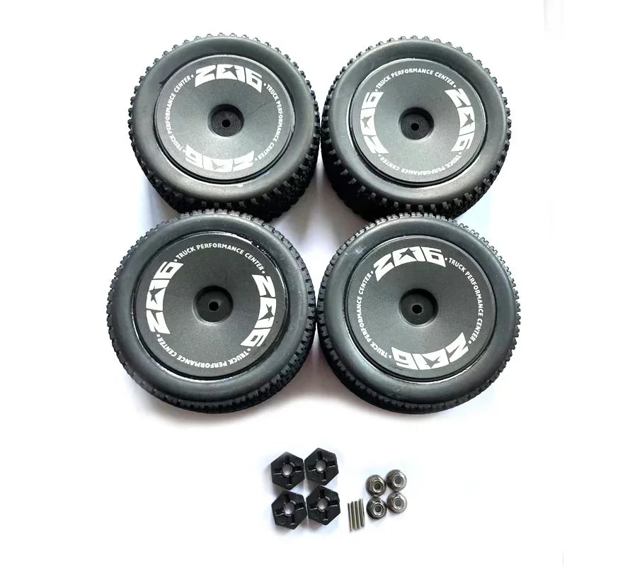RC Car Wheels Orginal Tires for WLtoys 124016 124017 124019 124018 144001 144010 Remote Control Car Upgrade Parts Rubber Tyre