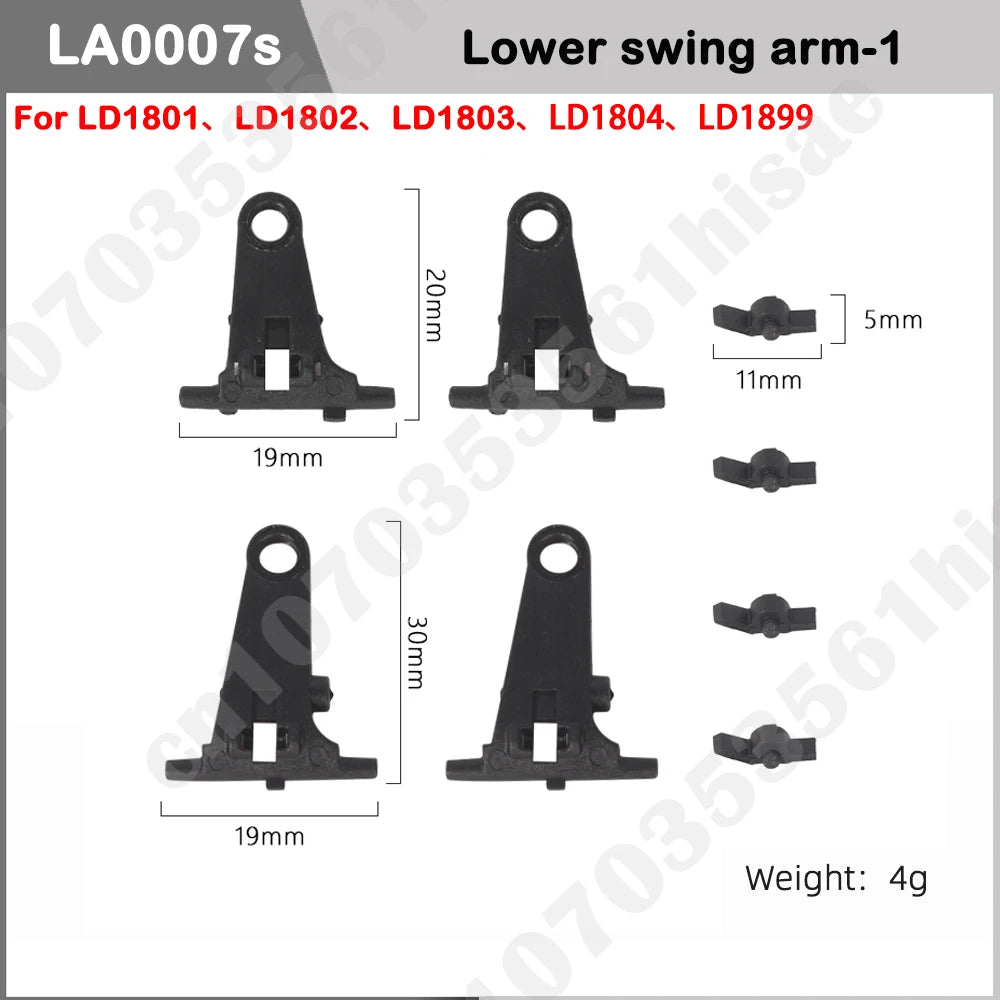 LDRC Parts AE86 LD1801 LD1802 LD1803 LD1804 A01 A02 1/18 RC Car Spare Drift Tire Parts Upgrade Accessories