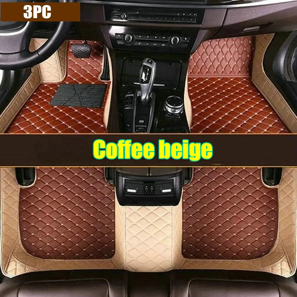 Car Floor Mats For Audi 80 Cabriolet B4 1992 1993 1994 1995 1996 Water Proof Pads Floor Carpet Car Mats Full Set Car Accessories