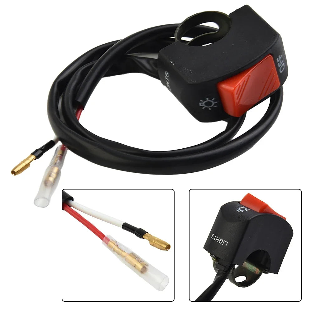 Switch Motorcycle Handlebar Car Accessories Handlebar Headlight Switch Headlight Fog Spot Light Motorcycle Handlebar For Car